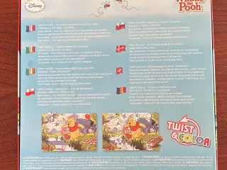 Peter Plys Twist Puzzle, Børnepuslespil 45 brikker
