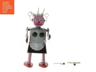 Vind-op robot legetøj (str. 14,5 cm)