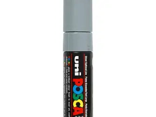Posca Tusch, PC-8K, streg 8 mm, broad, grå, 1 stk.