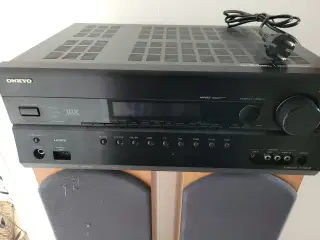 Onkyo 7.2 + Surround højttaler 