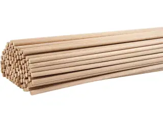 Rundstok, L: 60 cm, diam. 8 mm, 10stk./ 1 pk.