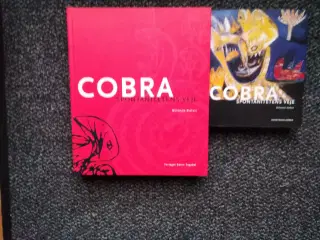 Kunstbøger 3 stk. Blandet en mobbedreng af Cobra