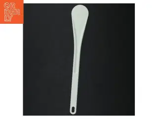 Hvid skoske (str. Længde. 30 cm)