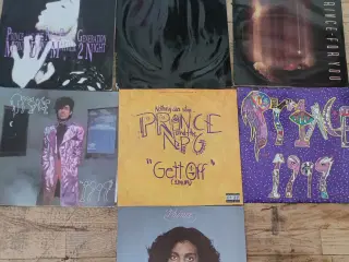 Prince maxi singler og fulde albums 