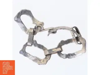 Vintage sølv armbånd (str. Ø 7 cm)