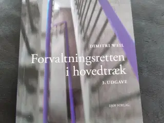 Forvaltningsretten i hovedtræk, 3. udgave 