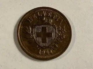 1 Rappen 1941 Switzerland