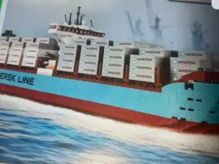 Lego container skib