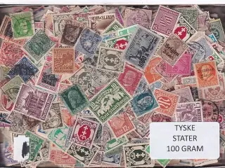 Tyske Stater -  100g. Afvaskede