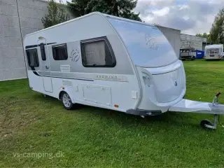 2016 - Knaus Südwind 460 EU   CAMPINGVOGN MED ENKELTSENGE MED LAMELUDTRÆK