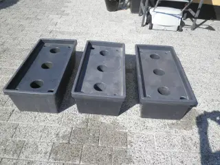 3 stk. kapilærkasser