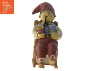 Gårdnisse Bedstefar figur fra Hjemdal (str. 13 cm)