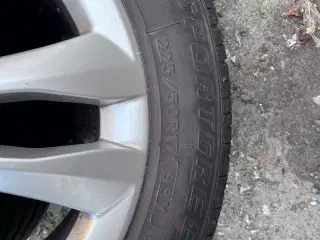 Mercedes fælge med dæk 