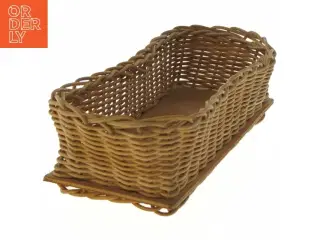 Flettet kurv (str. 7x27x11,5 cm)