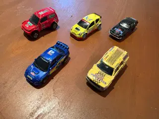 Majorette biler fra 0'erne