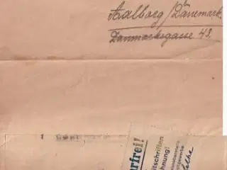 Korsbånd - Brugt ? - Fra Tyskland til Aalborg - Danmark