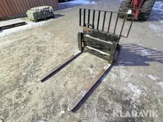 Pallegafler med gaffelflyt