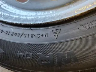 Vinter Dæk 215/60 R16 dæk på fælge 5X108