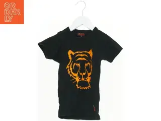 T-shirt med tigerprint fra Zoo (str. 104)