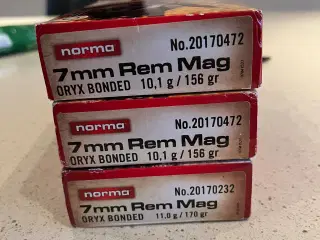 Norma Oryx 7mm rem. Mag 