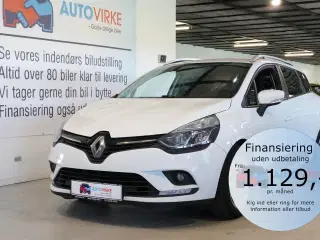 Renault Clio Sport Tourer 1,5 Energy DCI Zen 90HK Stc