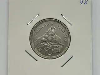 Falkland Islands 10 Pence 1998