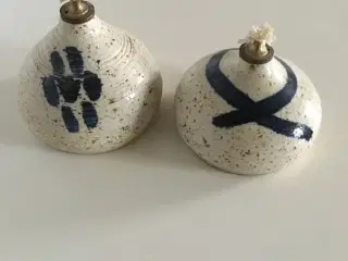 Stentøj/ keramik  olielamper