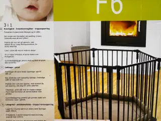 My Gate F6 kravlegård/brændeovnsgitter