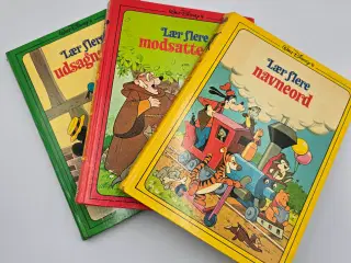 3 stk. Disney bøger fra 70'erne sælges samlet