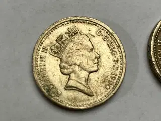 1 Pound England 1990