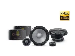 Alpine R2-S652 16.5CM PRO højttaler 2 vejs komponentsæt