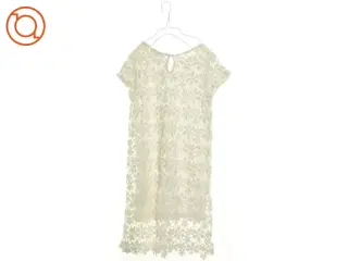 Blomster blonde Kjole fra Gaudi teen (str. 128 cm)