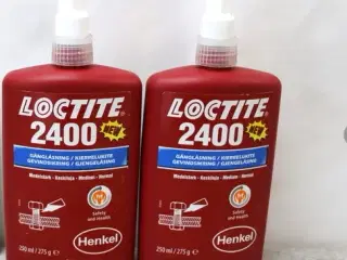 3 Stk Loctite 2400, bemærk extre stor flaske 250ml