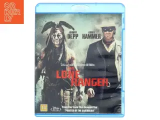 The Lone Ranger med Johnny Depp (DVD)