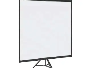 Projektorlærred med trefod 81" 1:1