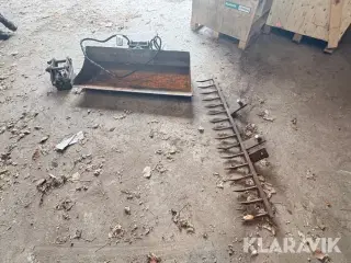 Kipbar planerskovl / skifte og rive JST