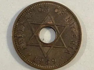 One Half Penny 1959 Nigeria