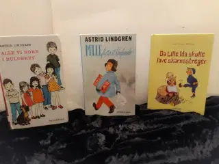 3 stk. Astrid Lindgren Bøger