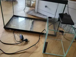 2  stk Akvarie 