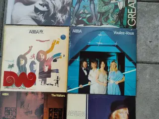 9 Lper pæne i vinyl og omslag 