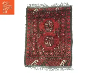 ægte Tæppe med mønster  (str. LB:70x54cm)