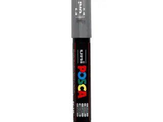 Posca Tusch, PC-1M, streg 0,7 mm, extra-fine, sølv, 1 stk.