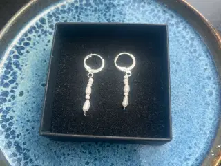 925 Sterling Sølv Øreringe Hoops