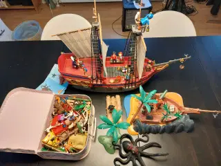Playmobil sørøverskib og mere