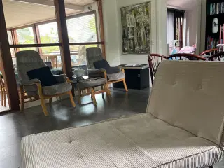  Sovesofa 190 cm x 98 cm (bud på pris)