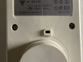 Tænd og sluk ur, POPP programmer
