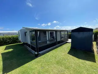 Luksusvogn fastligger vogn med Villatelt