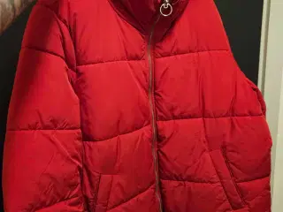 Rød vero moda vinterjakke