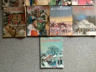 Jul i hjemmet årg. 1946, 1958, 1959, 1960, 1961 mm