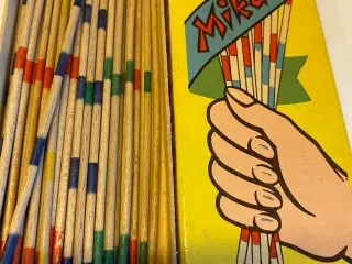 Mikado og Loppe spil (retro)